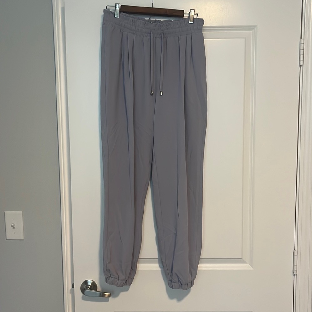 Purple/blue joggers size medium